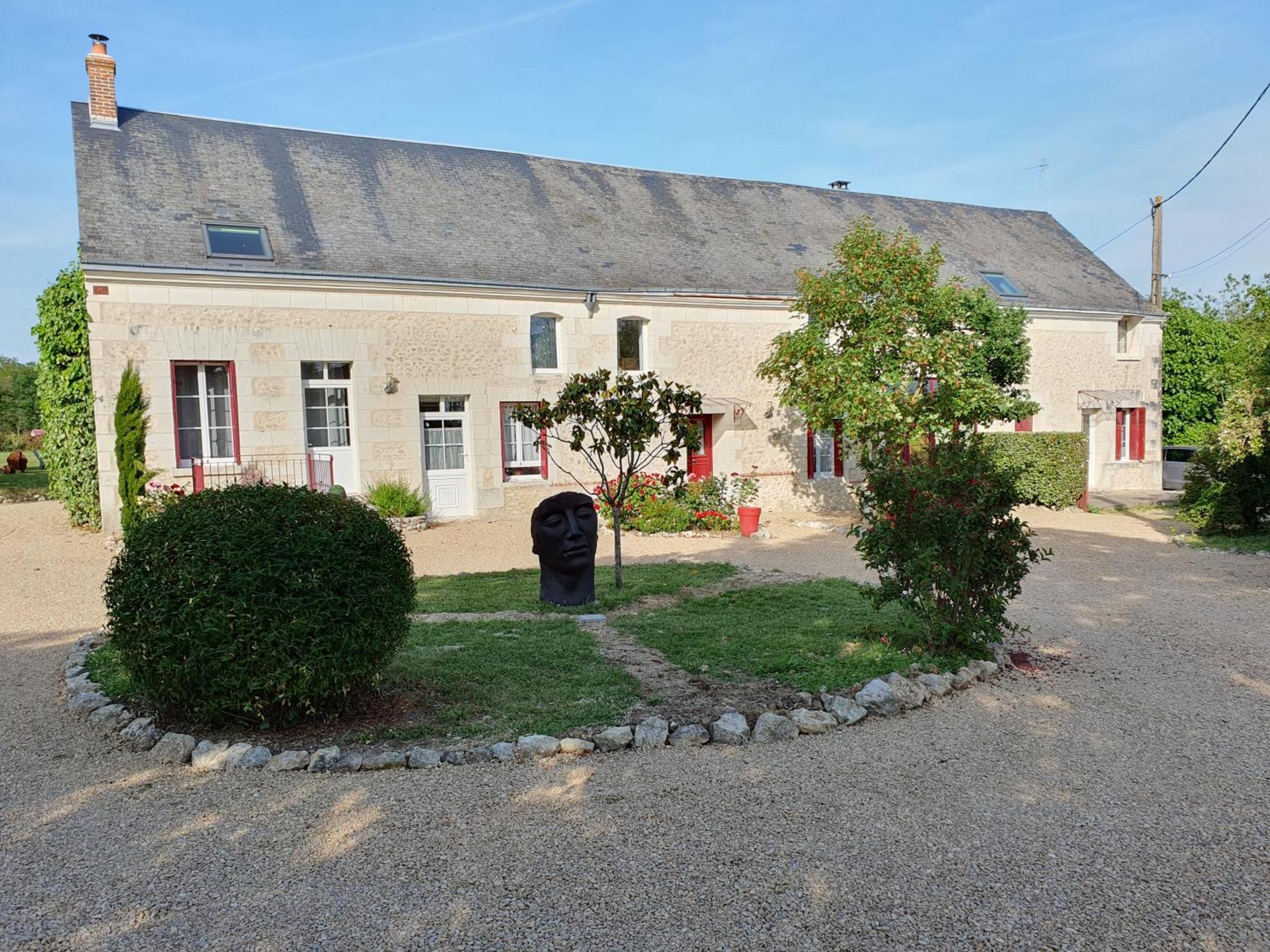 Au Domaine Du Bois Joubert Luzillé Exterior foto